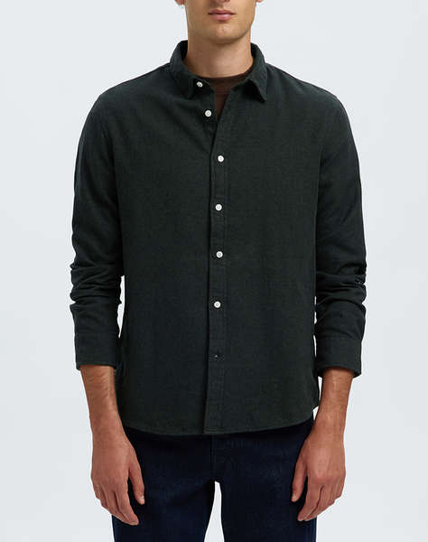 SELECTED SLHREGNOAH BRUSHED TWIST SHIRT LS NOOS