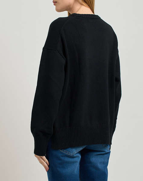 GUESS JEANS GJ LS CN BIG TRIANGLE SWTR ДАМСКА БЛУЗА