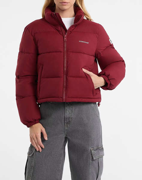 GUESS JEANS GJ CROPPED PUFFER ДАМСКО ПАЛТО