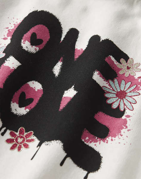 NAME IT NKFKORY LS CROP BOXY SWE WH BRU PS NOOS