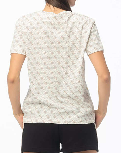 GUESS 4G RHOMBUS STUDS SS T-SHIRT ДАМСКА БЛУЗА
