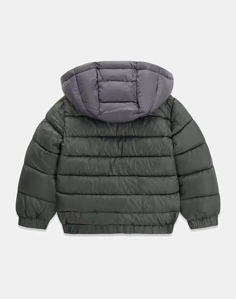 GUESS HOODED PADDED LS PUFFER W/ZIP MEN''S CHILDREN''S BOY