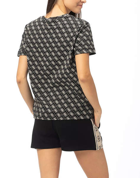 GUESS 4G RHOMBUS STUDS SS T-SHIRT ДАМСКА БЛУЗА