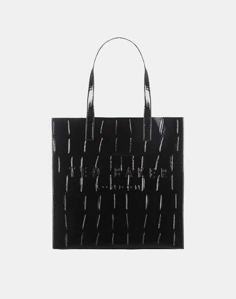 TED BAKER CROCCON Croc Effect Large Icon Bag