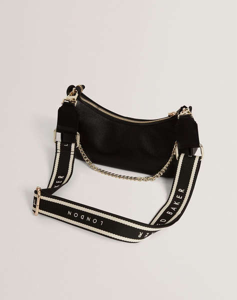 TED BAKER LAARNA Webbing Small Leather Shoulder Bag