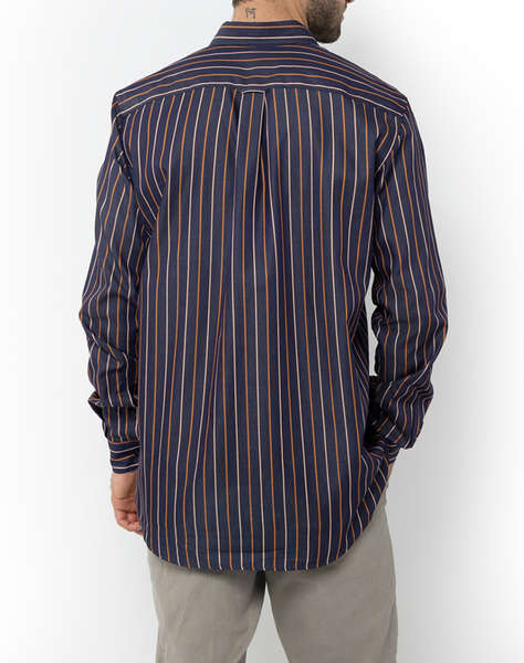 THE BOSTONIANS РИЗА ACORN TWILL REGULAR FIT Stripe TWILL Button-down Regular FIT