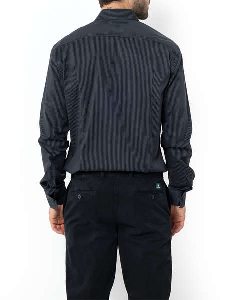 THE BOSTONIANS РИЗА ACORN ПОПЛИН SLIM FIT Stripe POPLIN Classic Slim FIT