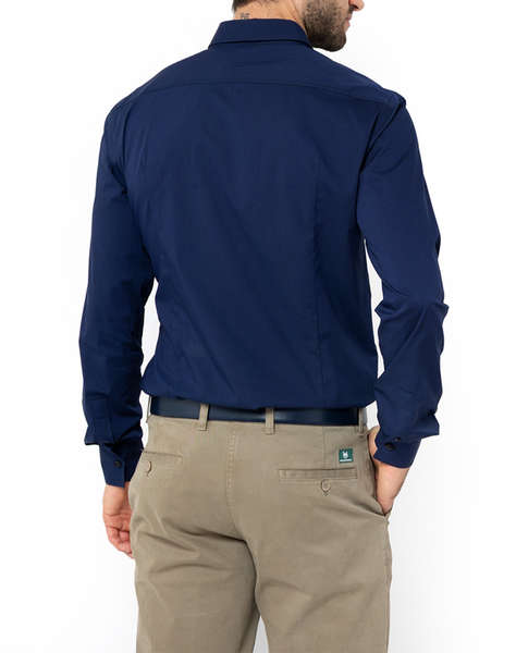 THE BOSTONIANS РИЗА CHESTER ПОПЛИН SLIM FIT Micro Check POPLIN Classic Slim FIT