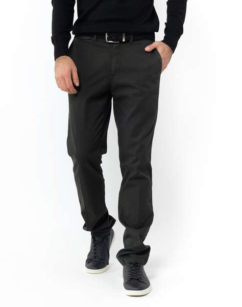 THE BOSTONIANS TROUSERS DOBBY REGULAR FIT