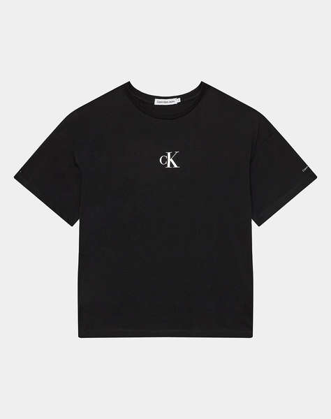 CALVIN KLEIN JEANS CK LOGO BOXY T-SHIRT