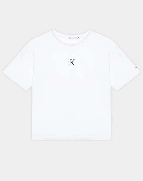 CALVIN KLEIN JEANS CK LOGO BOXY T-SHIRT
