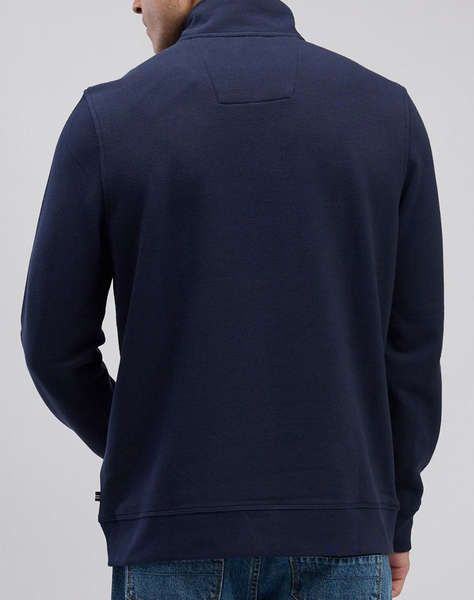 NAUTICA БЛУЗА SWEATSHIRT MM PIQUE FLEECE 1/4 ZIP