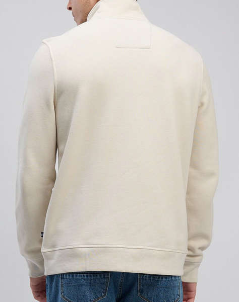 NAUTICA БЛУЗА SWEATSHIRT MM PIQUE FLEECE 1/4 ZIP