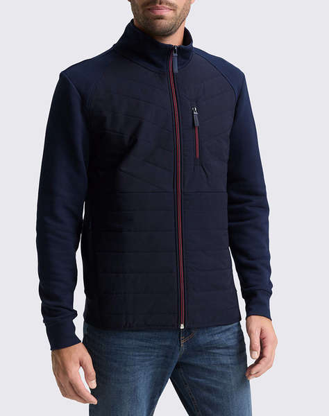 TOM TAILOR HYBRID SWEAT JACK МЪЖКИ СУИТШЪРТ