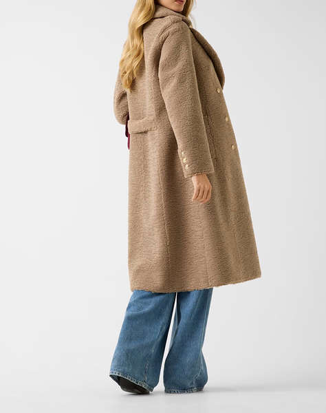 GUESS LAILA FAUX FUR BONDED COAT ДАМСКО ПАЛТО