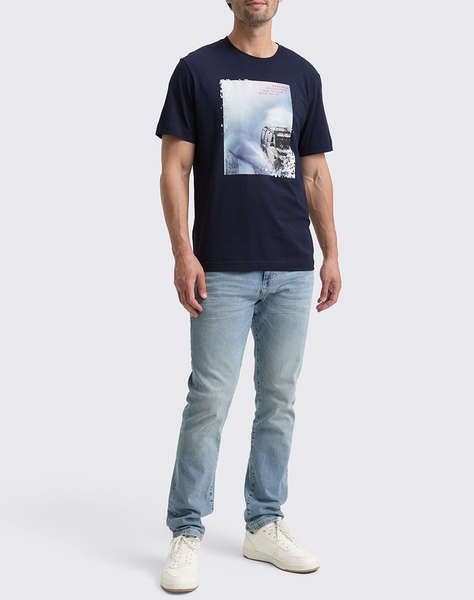 TOM TAILOR T-SHIRT WITH PHOTO МЪЖКА БЛУЗА