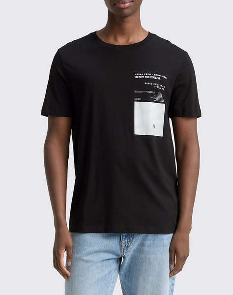 TOM TAILOR PHOTO PRINTED T-SHIRT МЪЖКА БЛУЗА