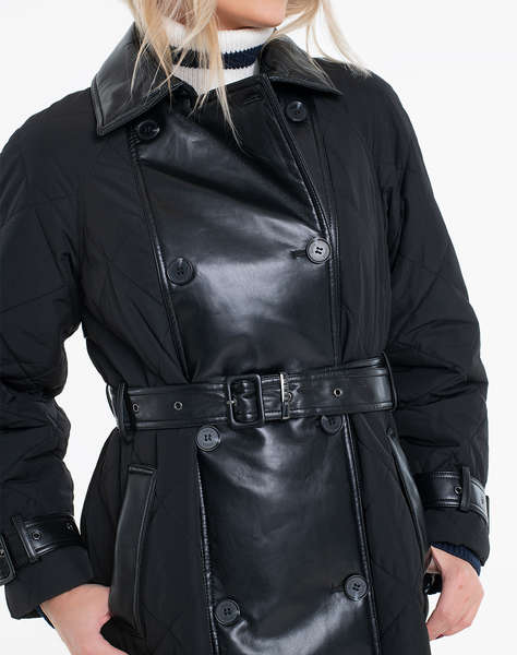 GUESS ALEXANE QUILTED TRENCH ДАМСКО ПАЛТО