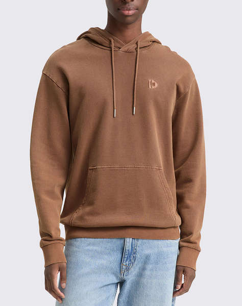 TOM TAILOR OVERDYED HOODIE WITH EM МЪЖКИ СУИТШЪРТ