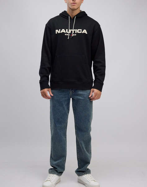 NAUTICA БЛУЗА SWEATSHIRT MM ANCHOR PO LOGO HOODIE