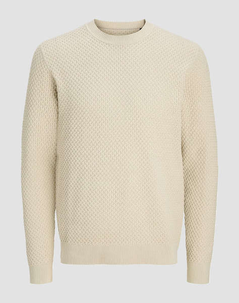 JACK&JONES JPRBLUBARKLEY KNIT CREW NECK CH LN