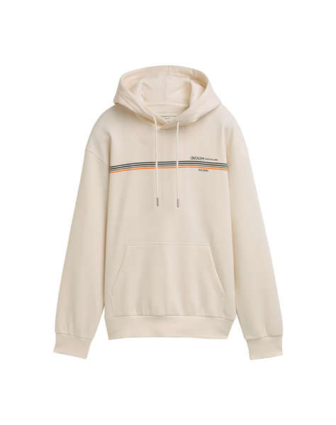 TOM TAILOR PRINTED SWEAT HOODIE MEN''S SWEATSHIRT