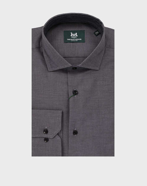 THE BOSTONIANS РИЗА DOBBY CUSTOM FIT Patterned DOBBY Semi-rex Custom Fit