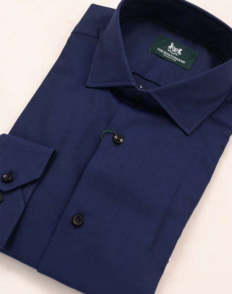 THE BOSTONIANS РИЗА DOBBY CUSTOM FIT Patterned DOBBY Semi-rex Custom Fit