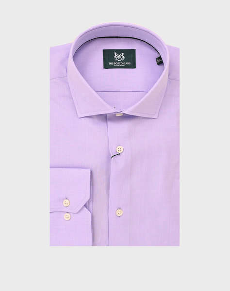 THE BOSTONIANS РИЗА DOBBY CUSTOM FIT Patterned DOBBY Semi-rex Custom Fit