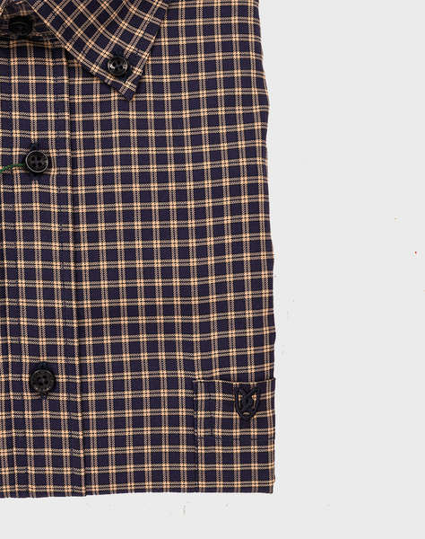 THE BOSTONIANS РИЗА CHESTER TWILL REGULAR FIT MiniCheck TWILL Button-down Regular FIT