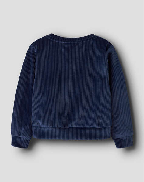 NAME IT NMFVELOA LS VELVET SHORT TOP