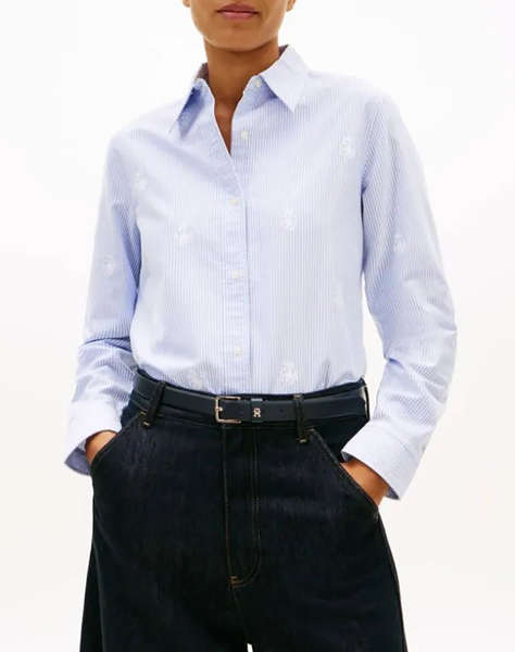 TOMMY HILFIGER OXFORD AOP RELAXED SHIRT