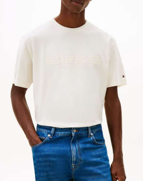 TOMMY HILFIGER MIX MEDIA GRAPHIC TEE