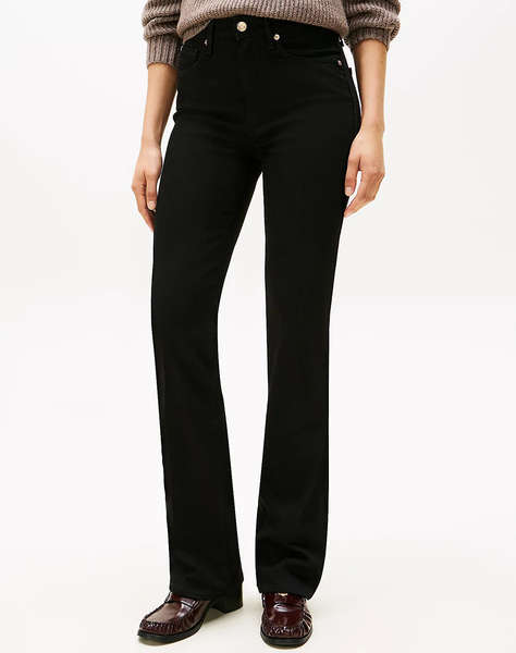 TOMMY HILFIGER DNM BLACK BOOTCUT RW