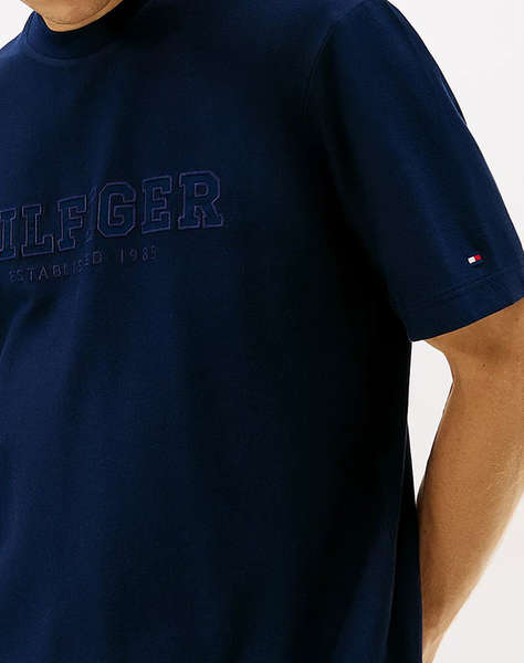 TOMMY HILFIGER MIX MEDIA GRAPHIC TEE