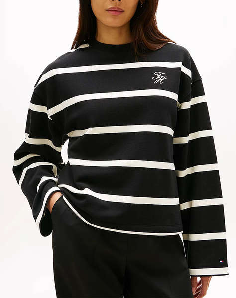 TOMMY HILFIGER TH SCRIPT MDRN TERRY SWTSHRT