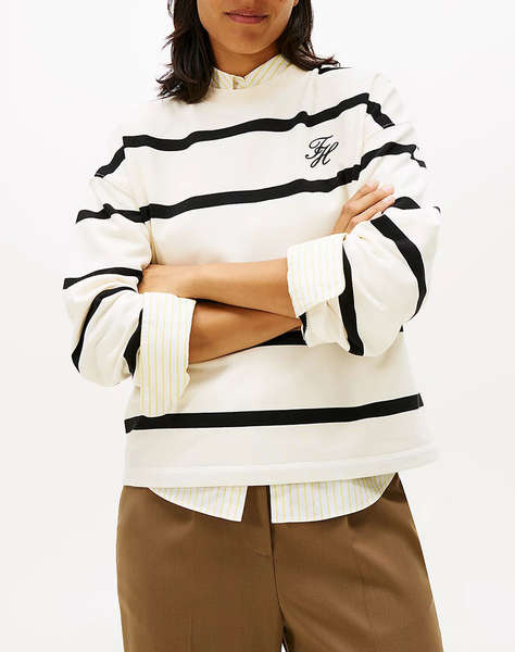 TOMMY HILFIGER TH SCRIPT MDRN TERRY SWTSHRT