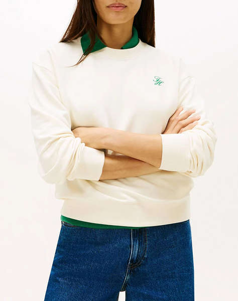 TOMMY HILFIGER TH SCRIPT REG TERRY SWTSHRT