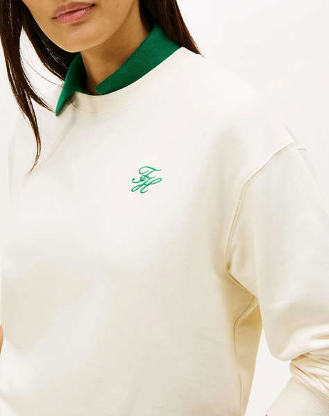 TOMMY HILFIGER TH SCRIPT REG TERRY SWTSHRT