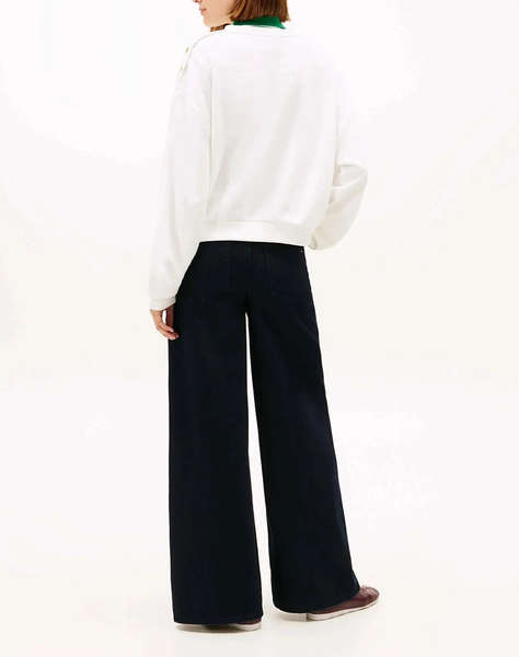 TOMMY HILFIGER GOLD BTN SCRIPT TERRY SWTSRT