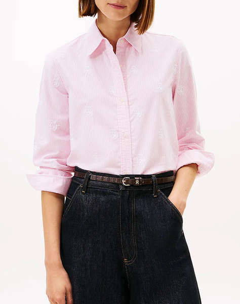 TOMMY HILFIGER OXFORD AOP RELAXED SHIRT