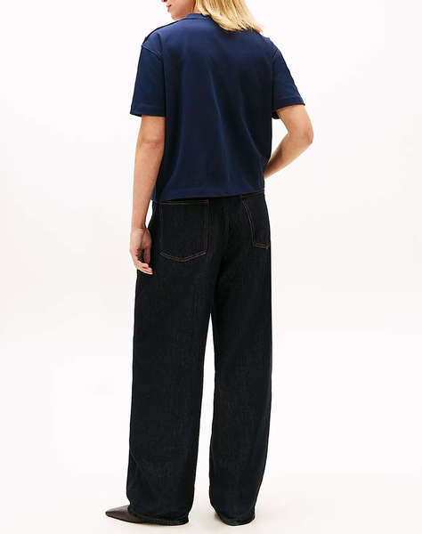 TOMMY HILFIGER GOLD BTN SCRIPT MDRN SS TEE