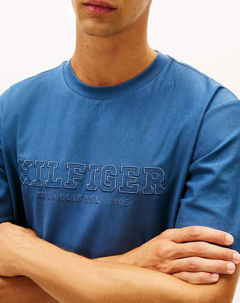 TOMMY HILFIGER MIX MEDIA GRAPHIC TEE