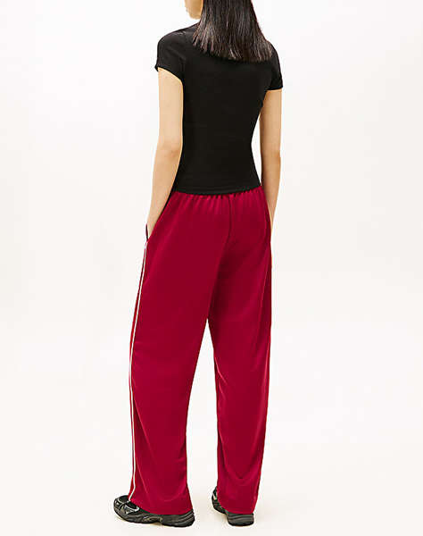 TOMMY JEANS TJW SLIM ESS LOGO 1 RIB TEE EXT