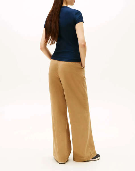 TOMMY JEANS TJW SLIM ESS LOGO 1 RIB TEE EXT