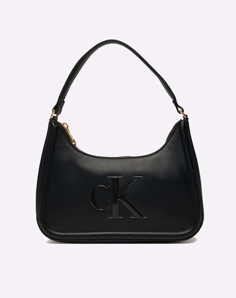 CALVIN KLEIN RAISED CK SMALL SHOULDER BAG