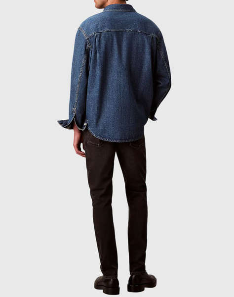 CALVIN KLEIN SLIM TAPER CK ESS BLACK JEAN