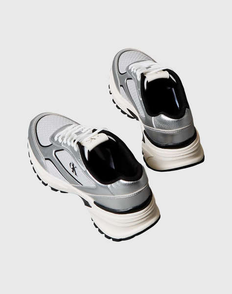 CALVIN KLEIN JEANS HIKE RUNNER LACEUP MESH MIX MET