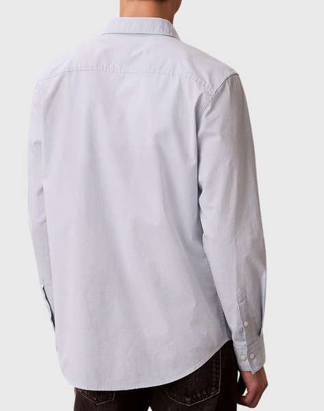 CALVIN KLEIN JEANS LS SOLID OXFORD CLASSIC SHIRT