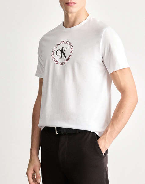 CALVIN KLEIN JEANS SS 30s WHSL CK WORD CIRCLE GRAPH